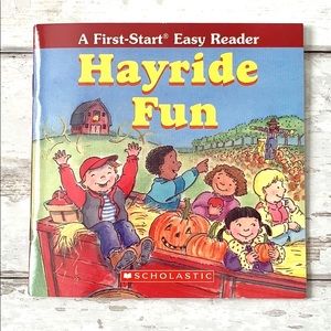 Hayride Fun Fall Children’s Book Easy Reader Scholastic NEW